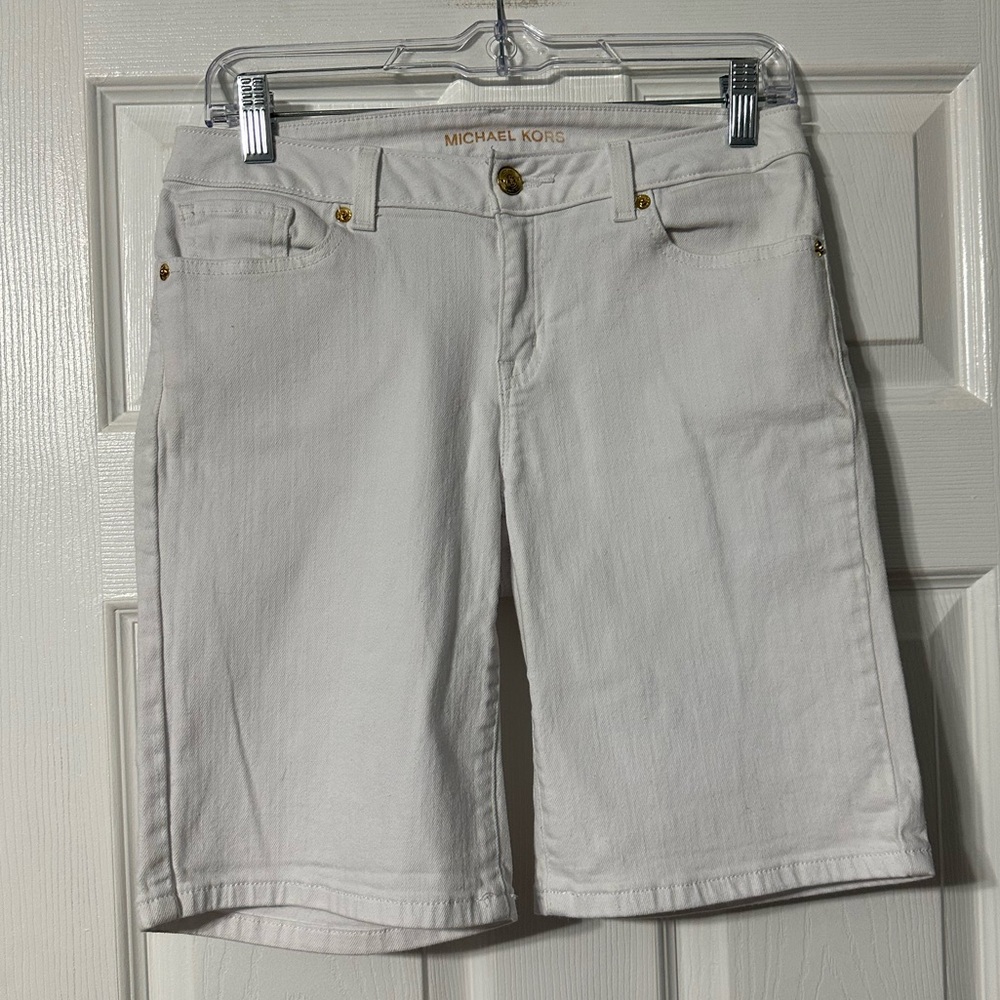 Michael Kors Denim Bermuda Shorts